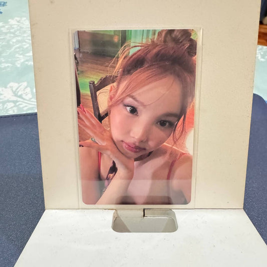 TWICE NAYEON PLUSH PHOTO COLLECT BOOK - NA - Photocard