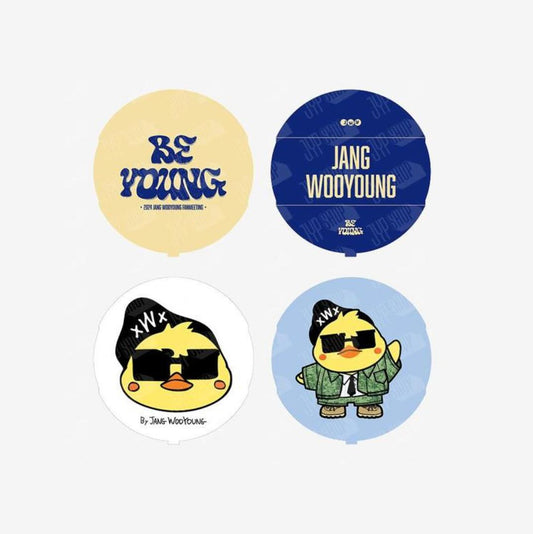 2PM JANG WOOYOUNG - LIGHT STICK NAME SHEET - Be Young