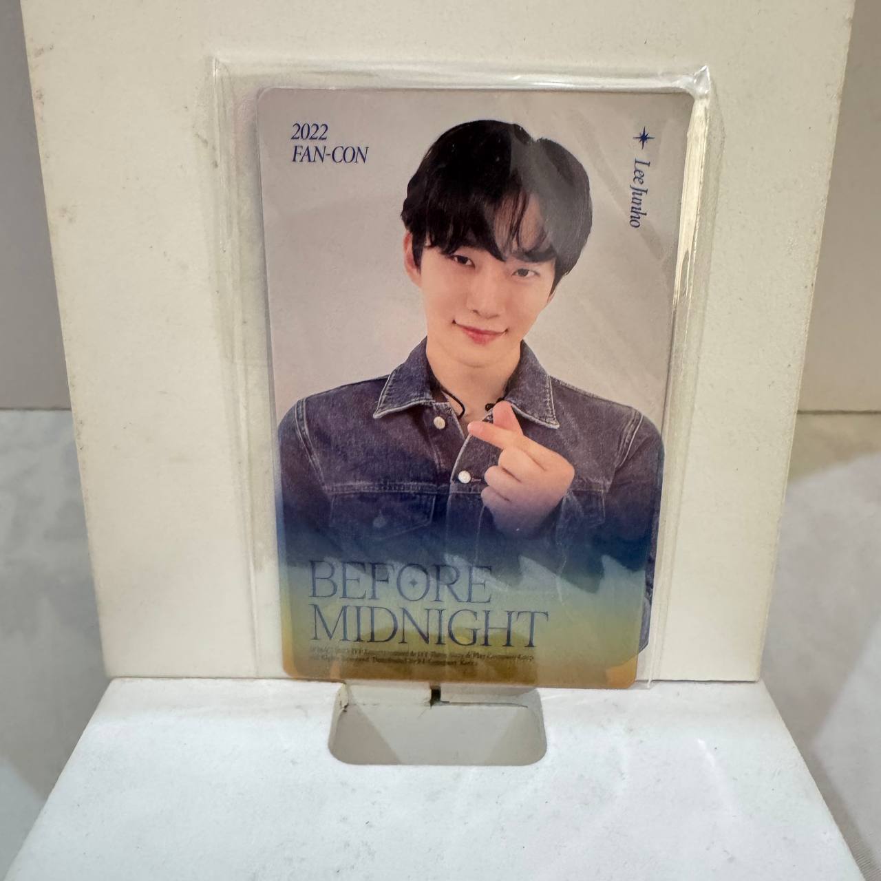 2PM JUNHO BEFORE MIDNIGHT DVD - PHOTOCARDS
