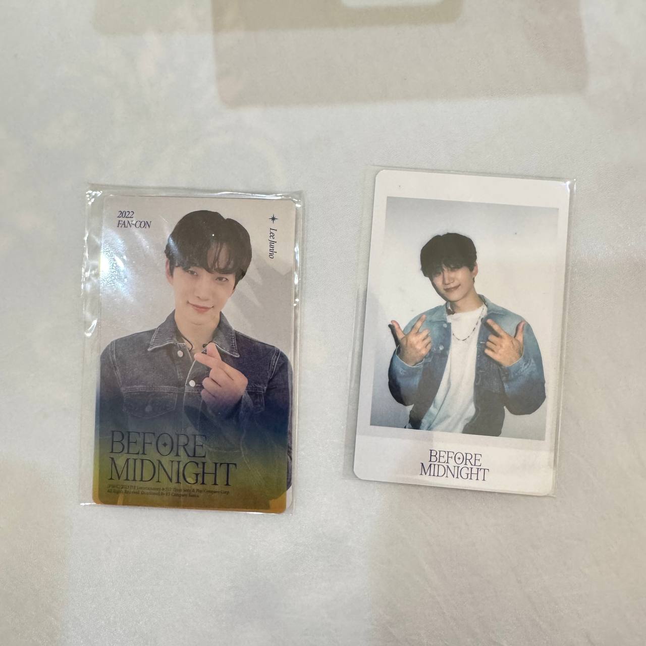 2PM JUNHO BEFORE MIDNIGHT DVD - PHOTOCARDS