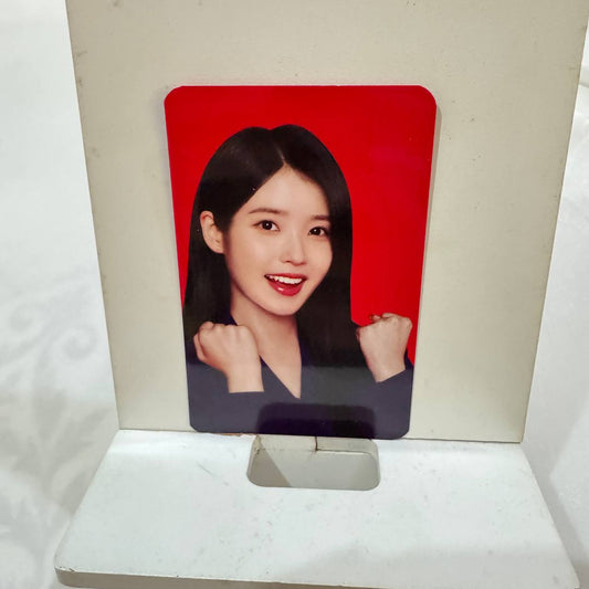 IU Official Photocard (Red Ver.)