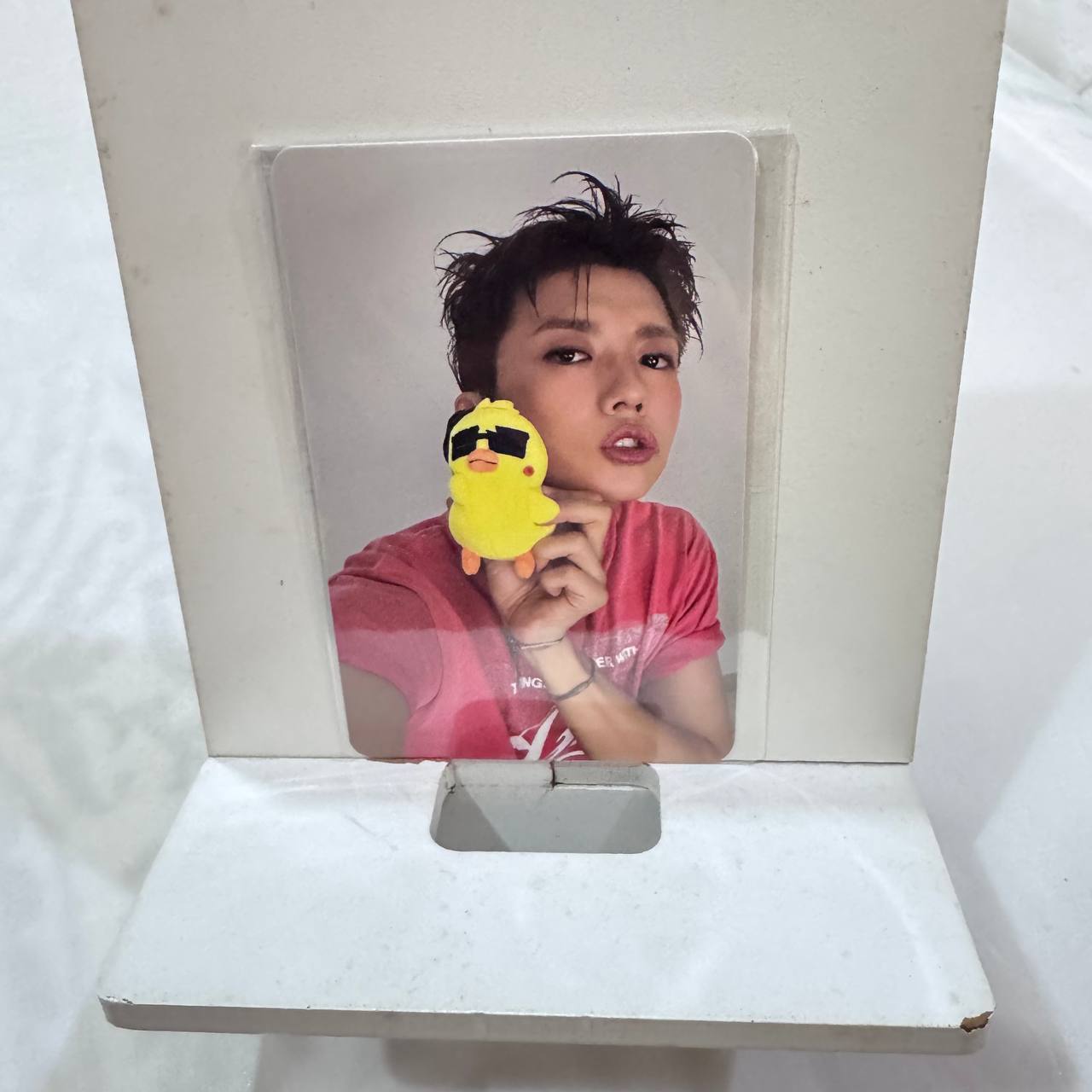 2PM JANG WOOYOUNG - Pi Young HAND TOWEL - half half - Photocard